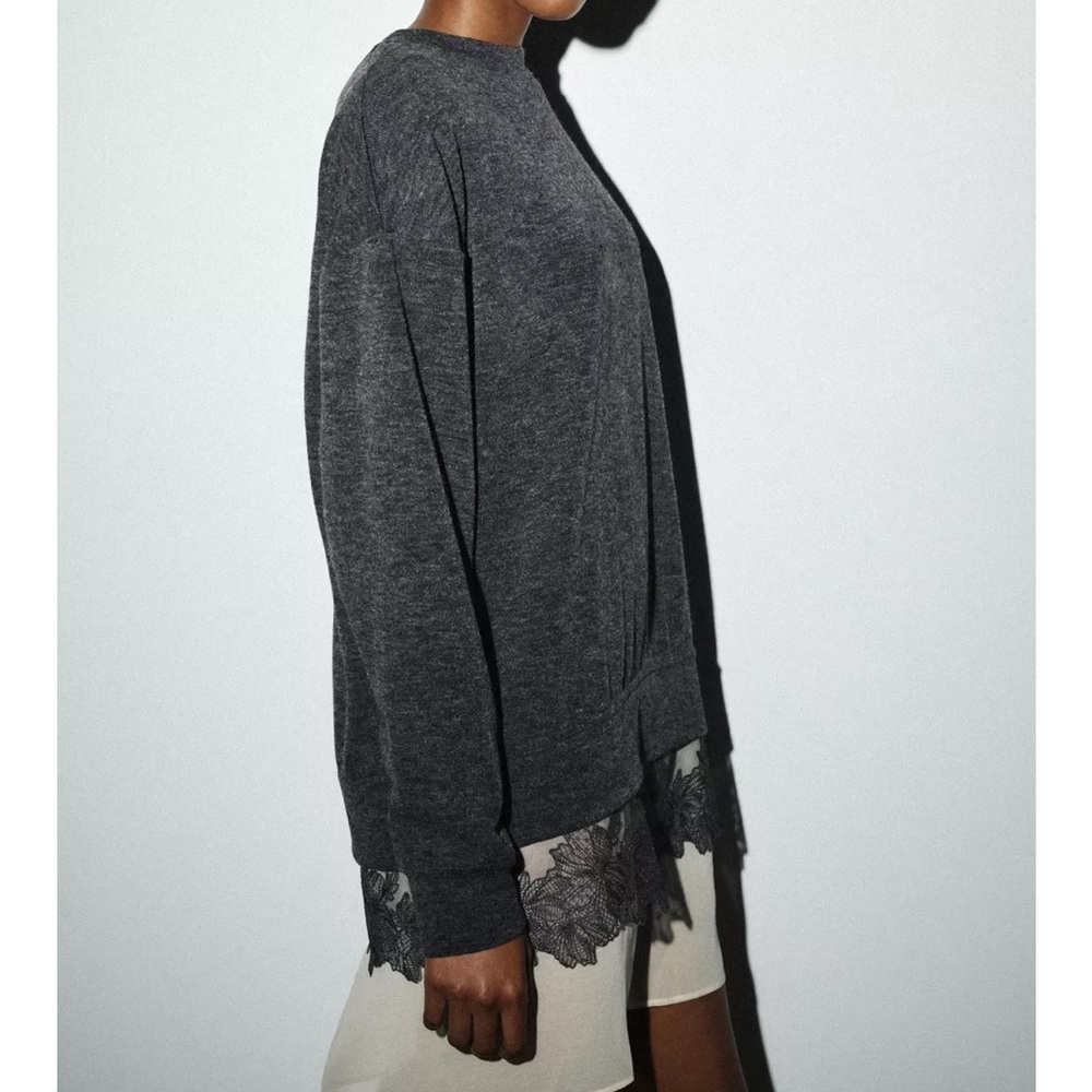 Zara Soft Effect Combination Dress - Picture 3 of 8